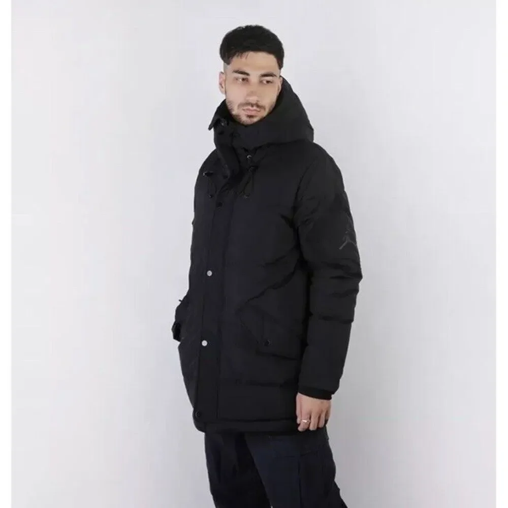 Nike Air Jordan Wings Down Parka Winter Jacket Coat Black‎ BQ4170-010 Mens L